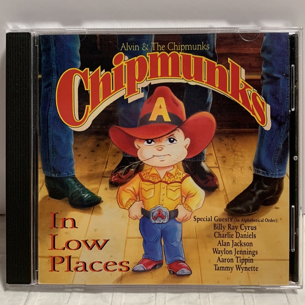 Alvin & the Chipmunks In Low Places Country Music CD